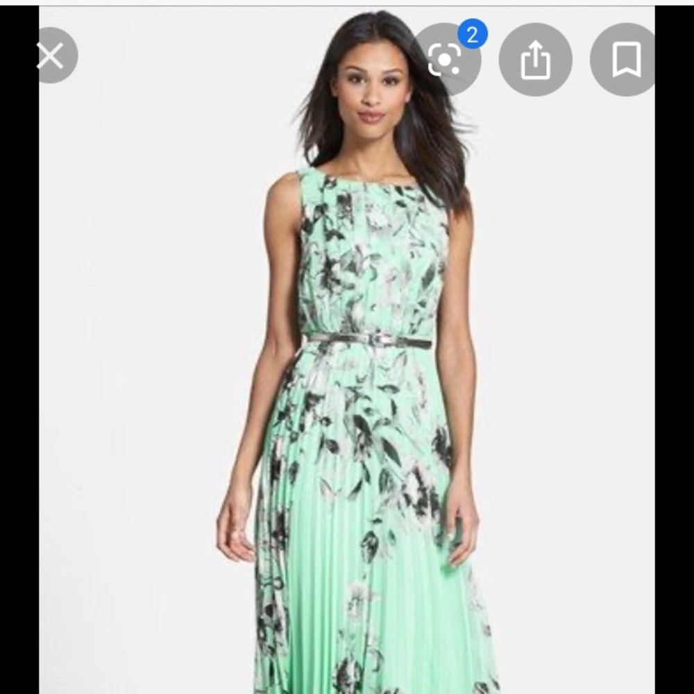 Eliza J Chiffon Maxi Dress - Size 4